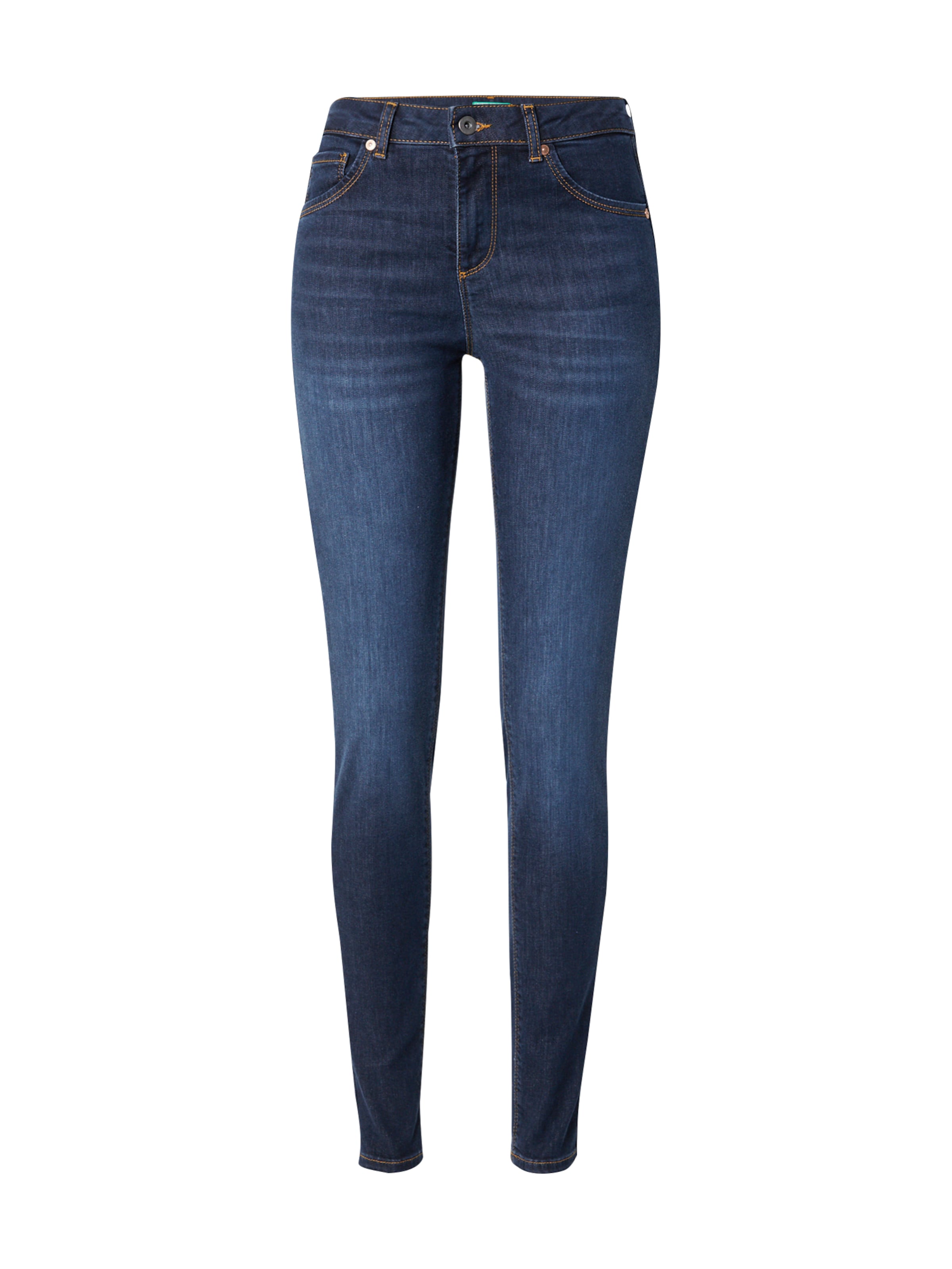 zils UNITED COLORS OF BENETTON Šaurs Džinsi: no priekšpuses