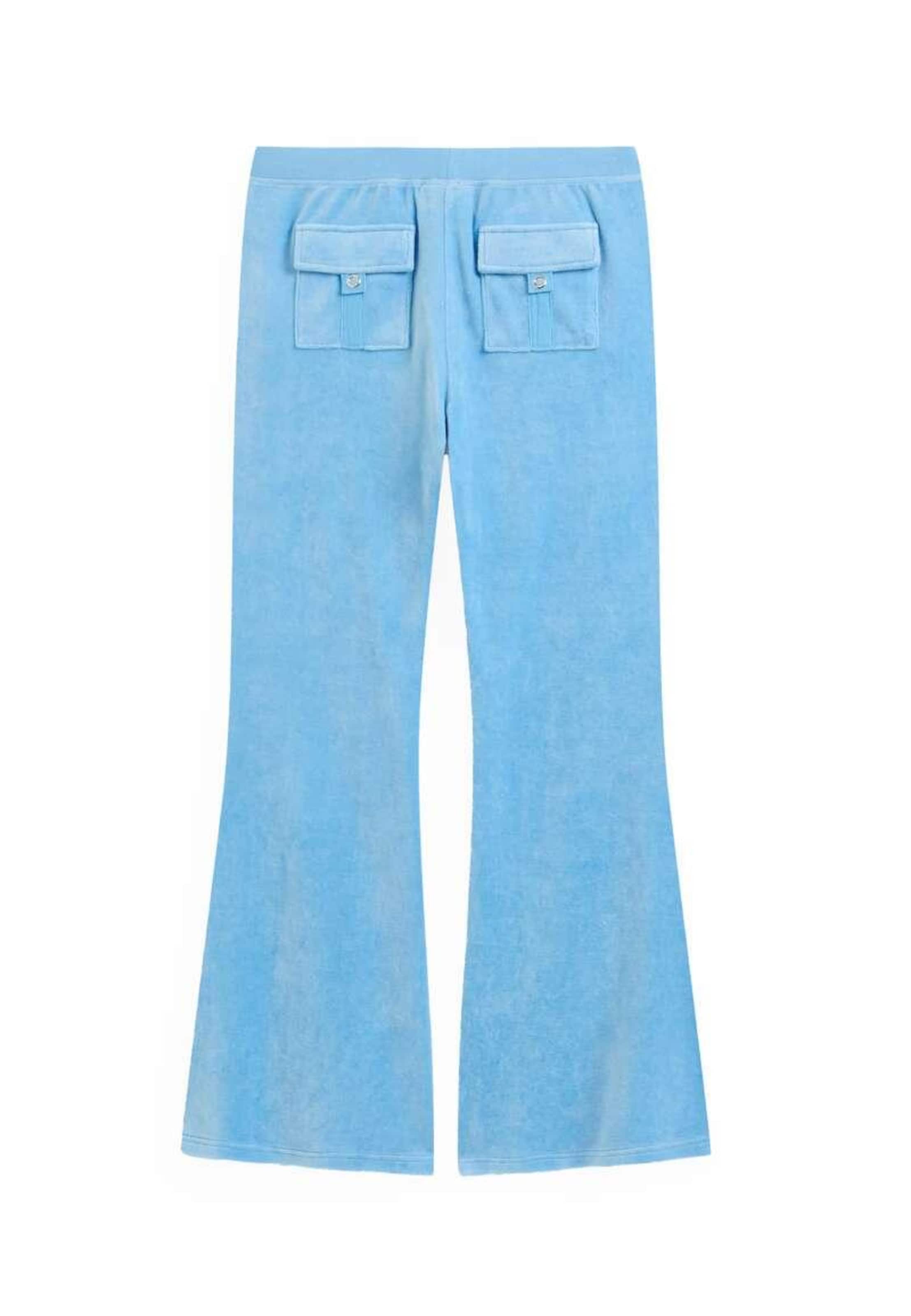 Juicy Couture Zvonový Kalhoty 'Caisa' – modrá