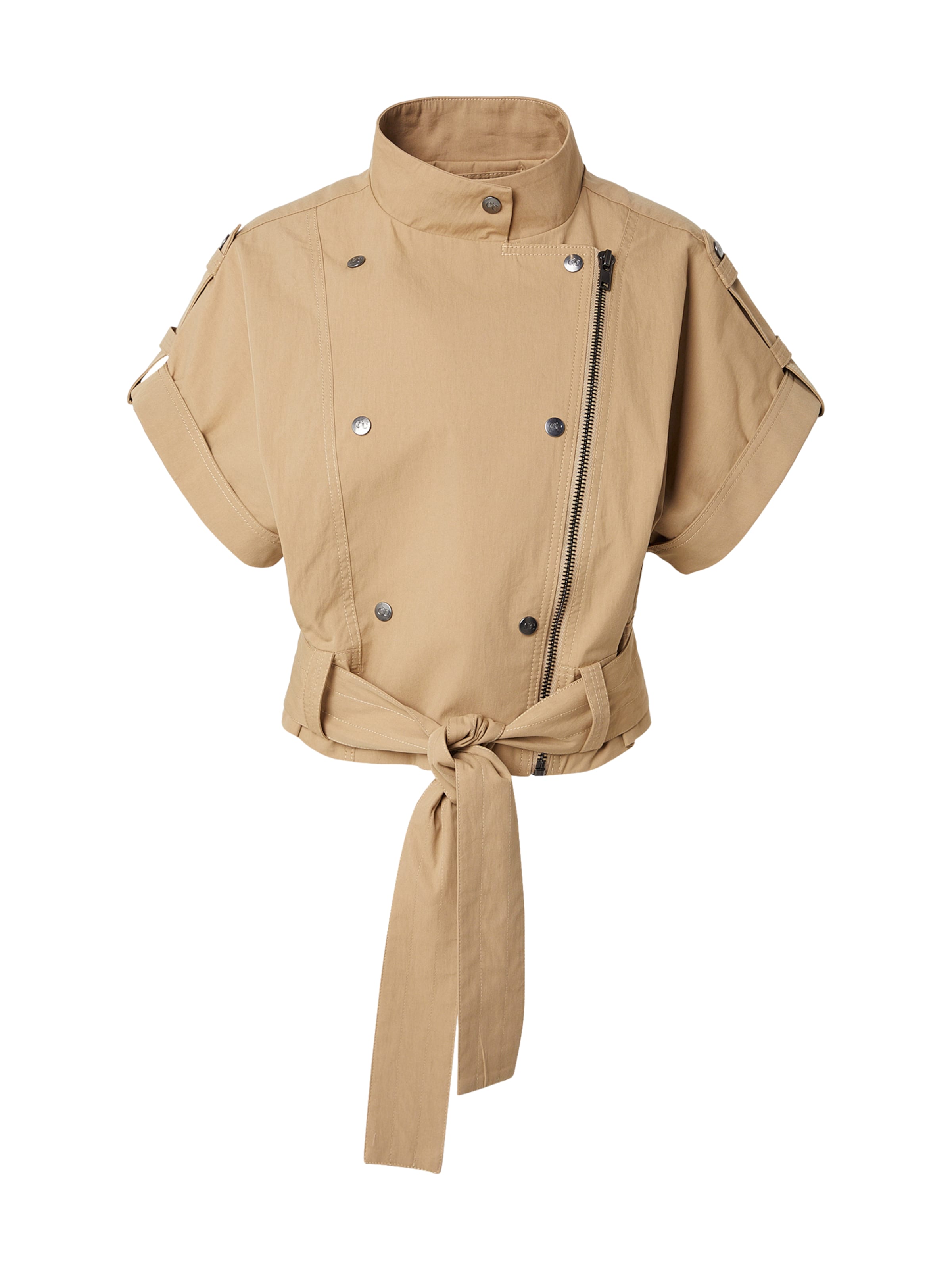 co'couture Vest 'Kesha' in Beige: front