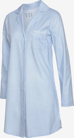 Camicia da notte 'Dreams' di VIVANCE in blu