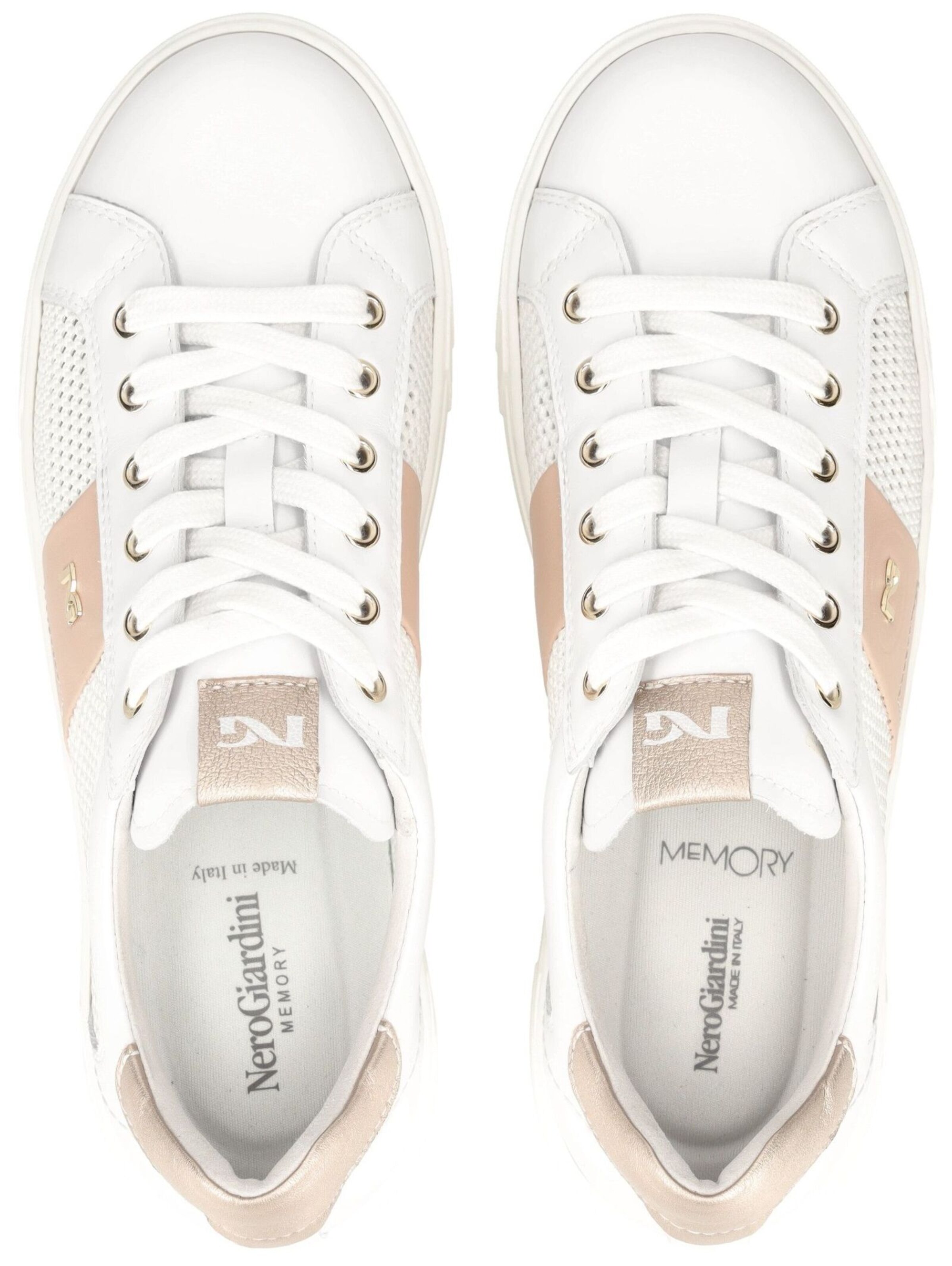 Sneaker bassa di Nero Giardini in bianco