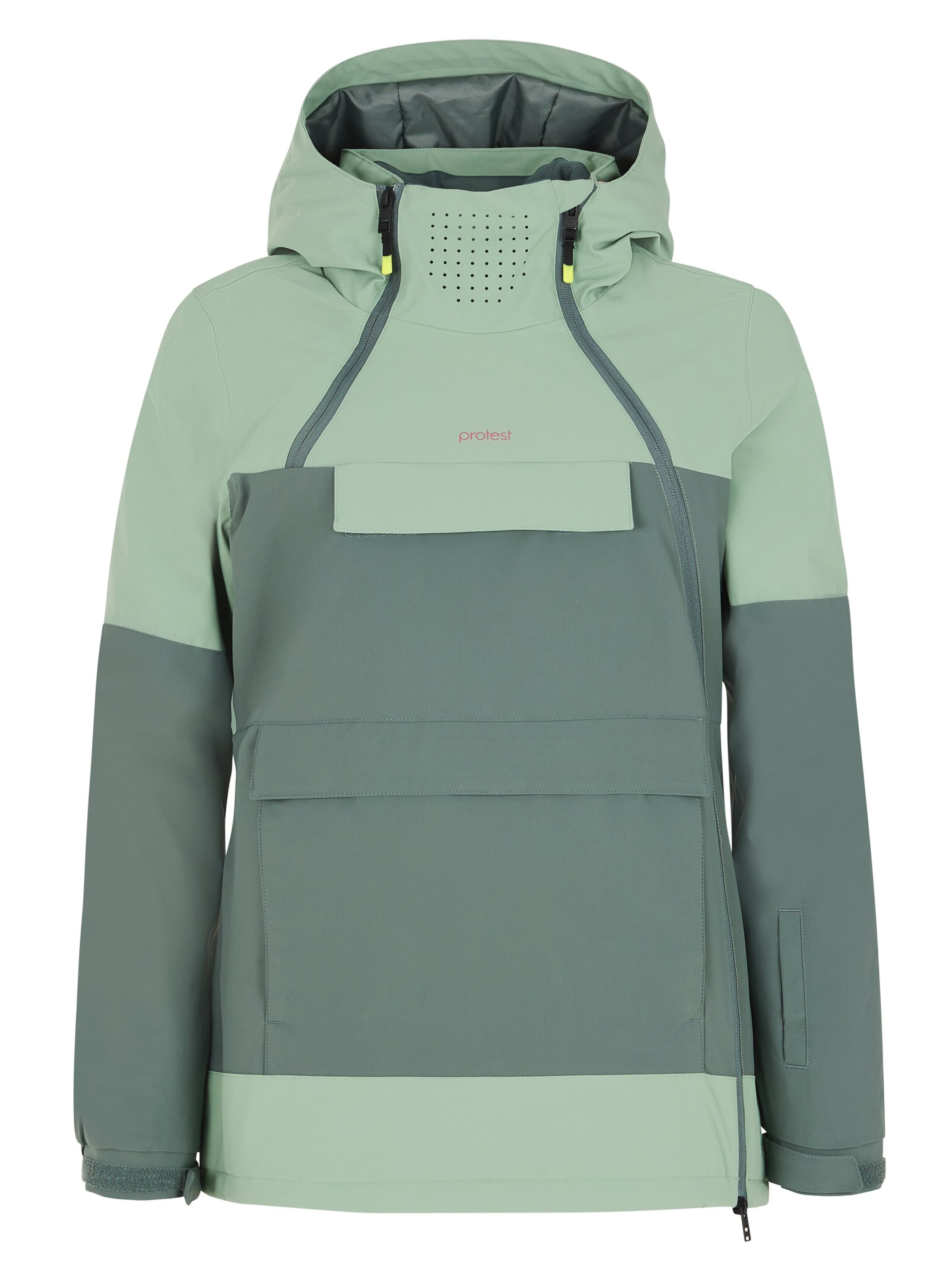 PROTEST Sportjacke 'PRTDITSY' in Grün: Vorderseite