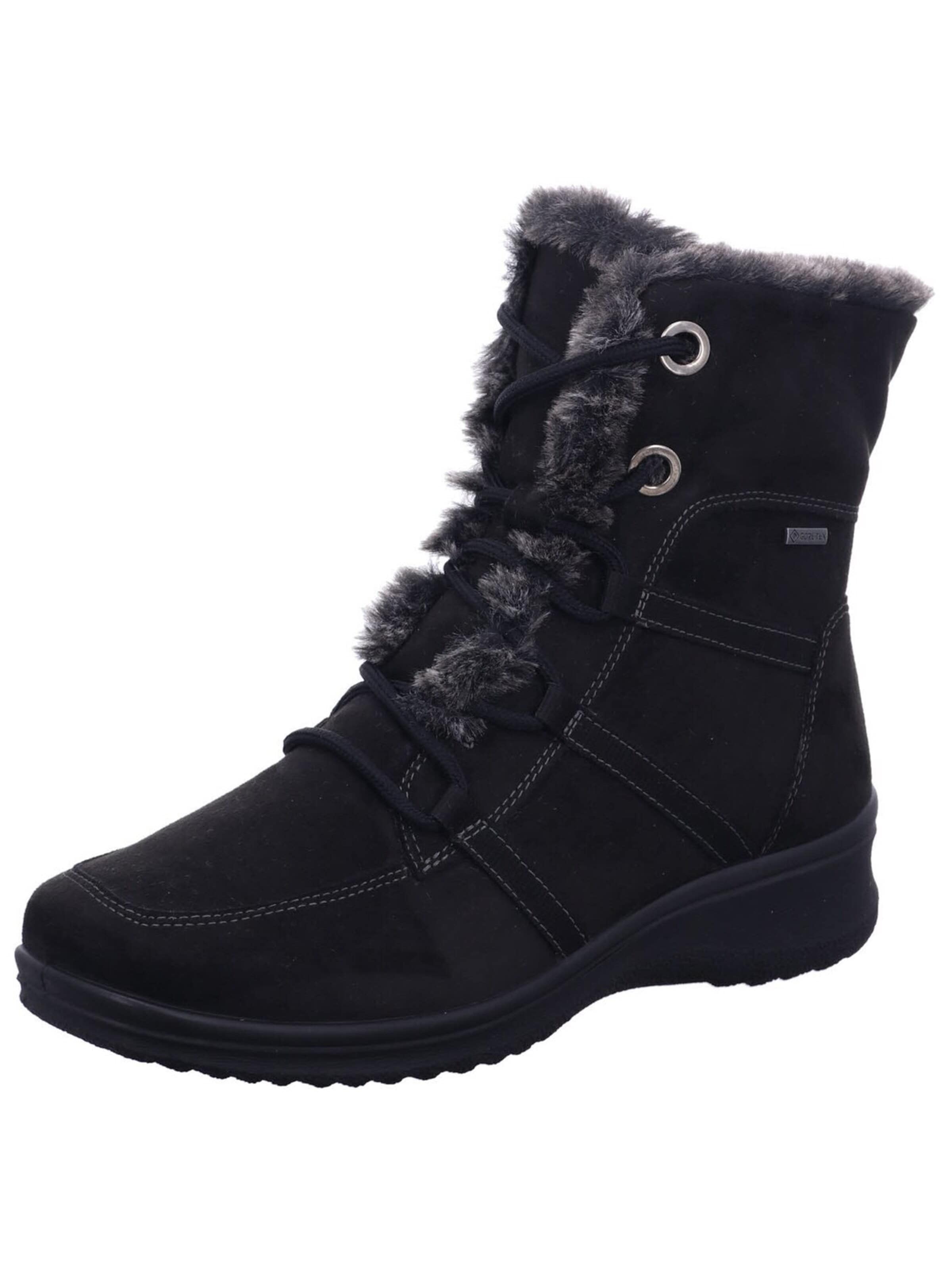 ARA Boots 'Winterstiefel Damen 12-48554 65 Echtleder in schwarz'‌‌ in Schwarz: Vorderseite
