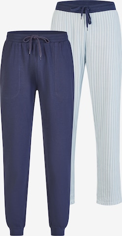 Pantalon de pyjama 'Cozy Classics' Phil & Co. Berlin en bleu : devant