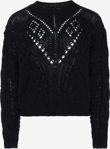 BLONDA Пуловер в черно: отпред