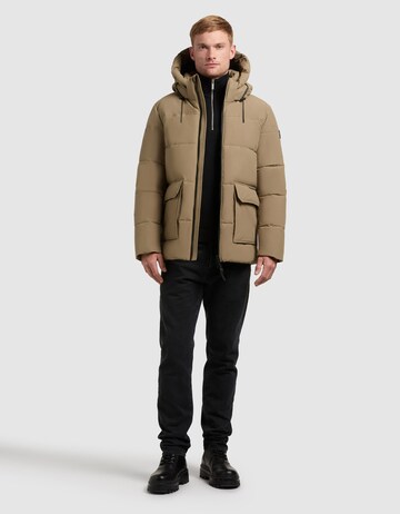 khujo Winterjacke 'Caspar' in Braun