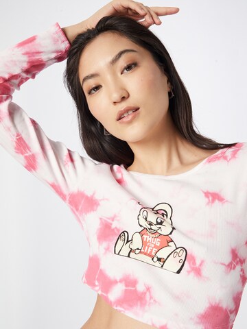 GUESS Tričko 'BUNNY' – pink