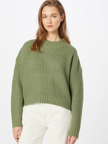 Pullover di Hailys in verde: frontale
