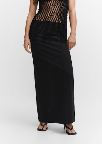 MANGO Skirt 'Fabia' in Black: front