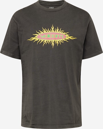 Volcom Shirt 'SUN' in Zwart: voorkant