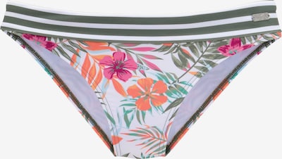 XS dydžio Bikinio kelnaitės iš VENICE BEACH, spalva – mišrios spalvos / balta, Prekių apžvalga
