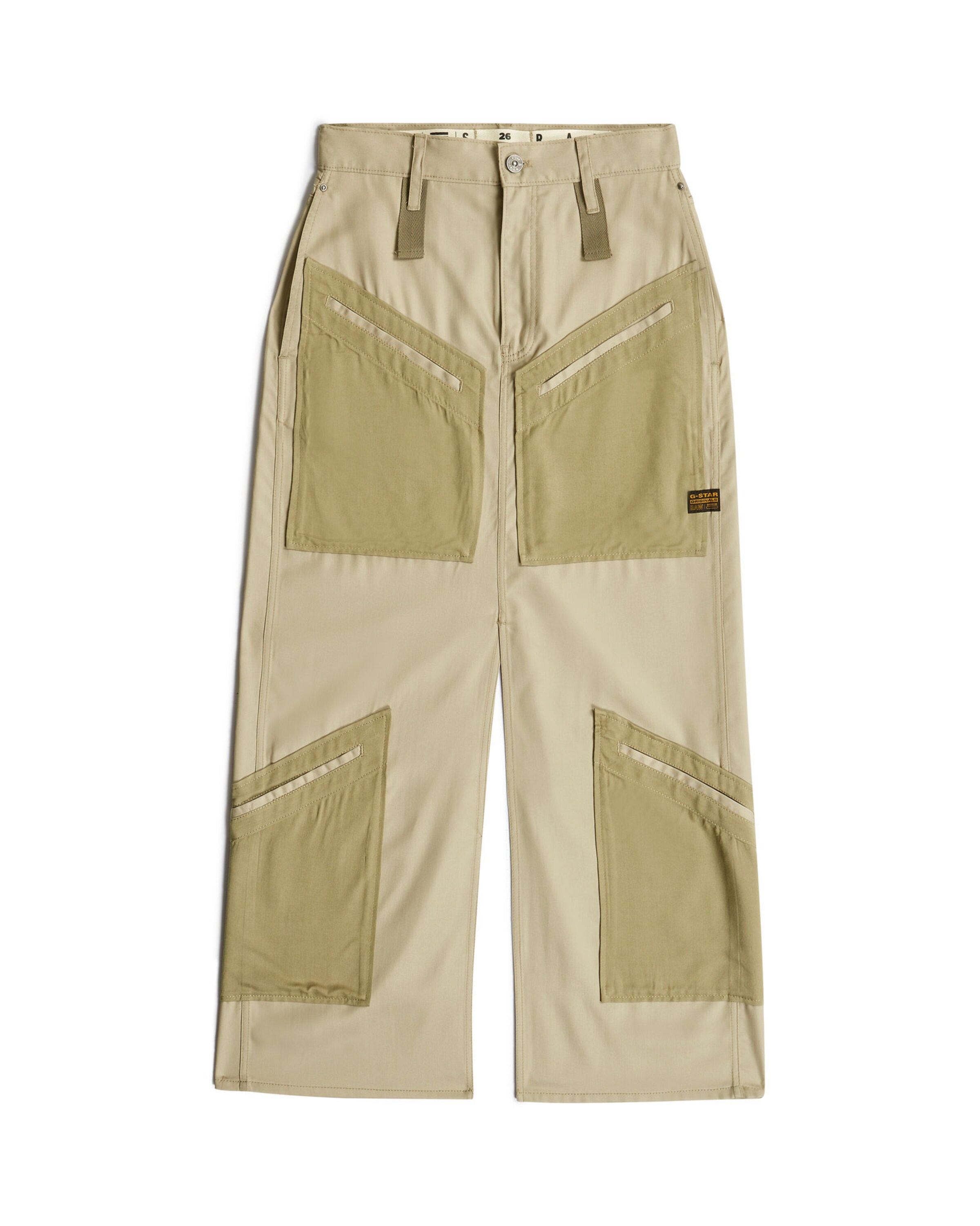 G-STAR Rok 'Viktoria Tone On Tone' in Beige: voorkant