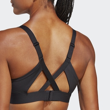 ADIDAS PERFORMANCE Bralette Sports Bra 'Tailored Impact High-Support' in Black