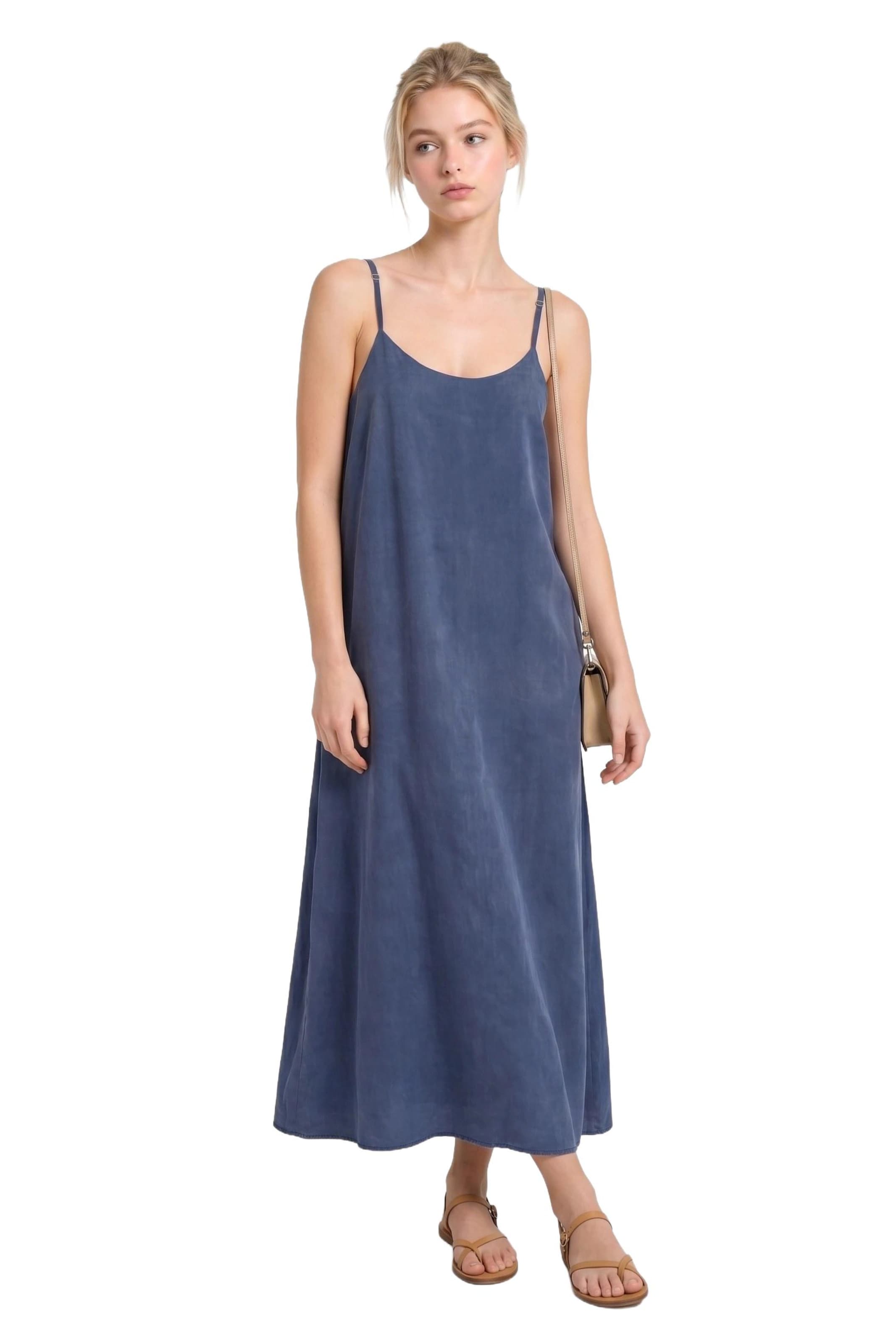 No Matter What Dress in Blue