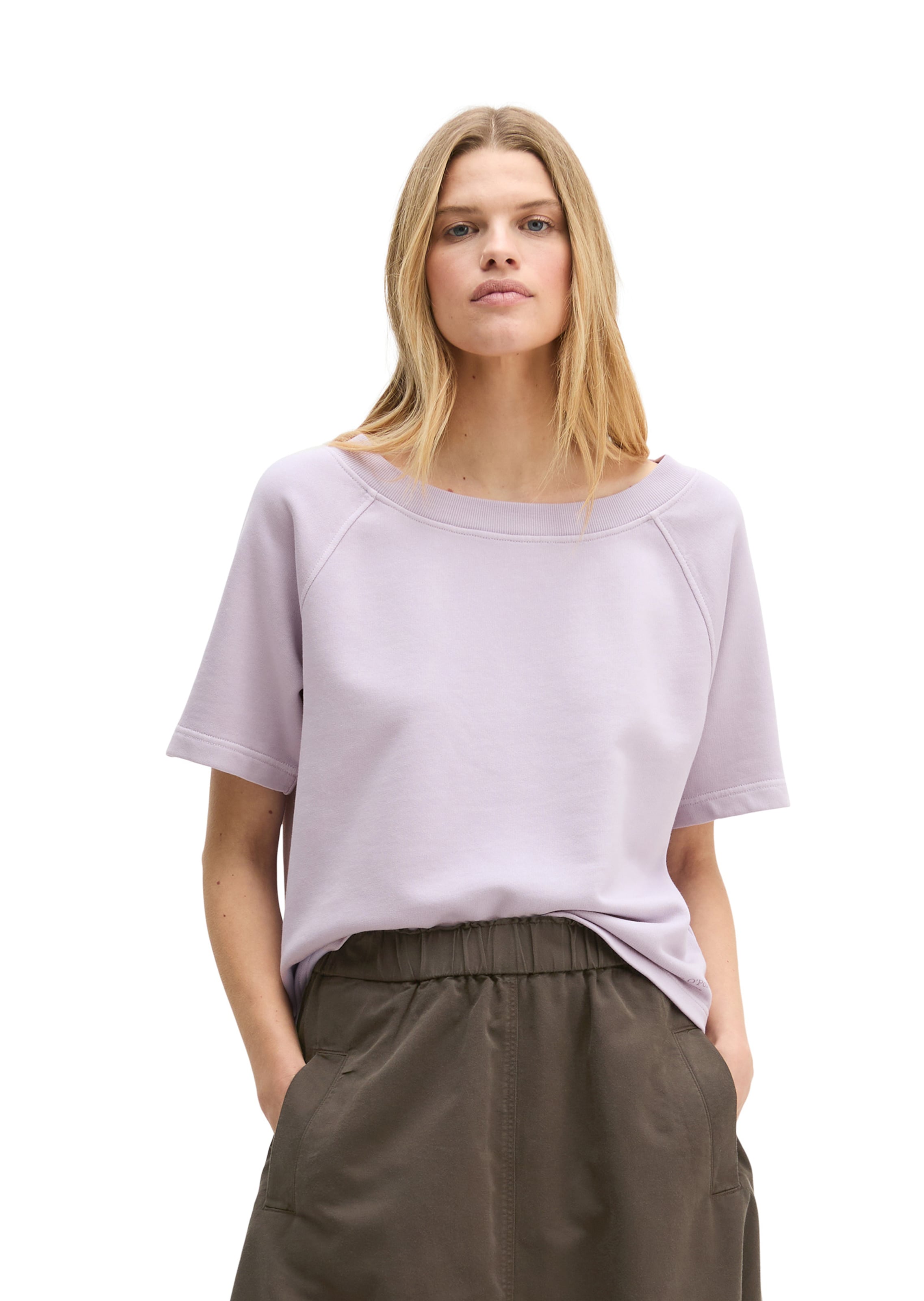 Marc O'Polo Sweatshirt in Purple: front