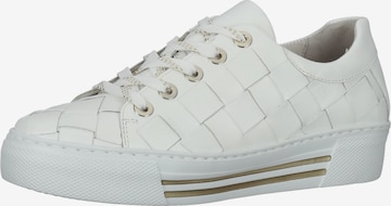 Sneaker bassa di GABOR in bianco: frontale