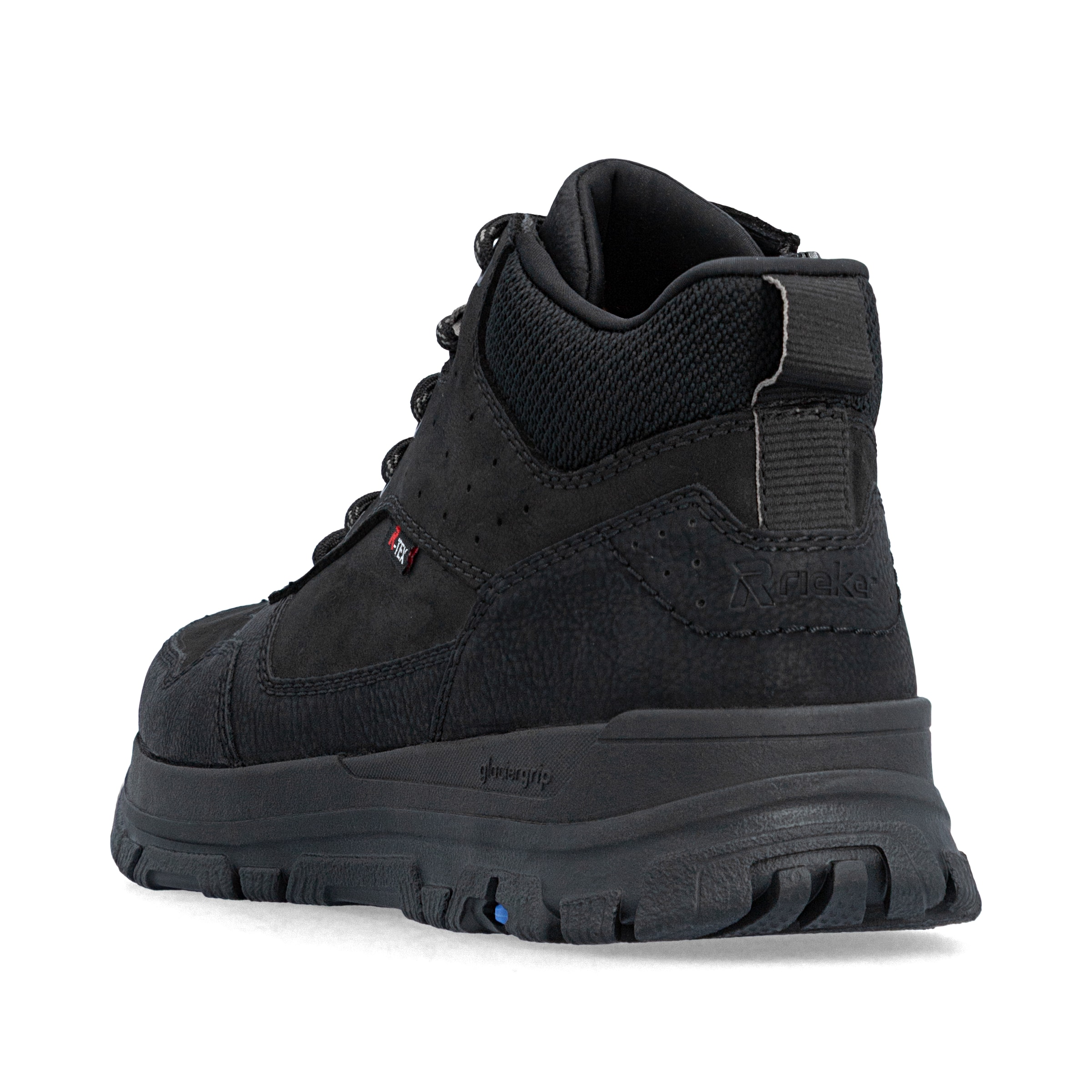 Bottes à lacets Rieker en noir
