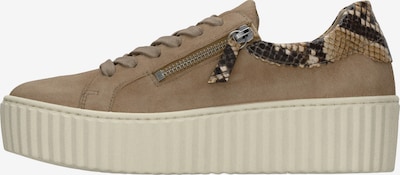 GABOR Sneaker in sand / dunkelbeige / schwarz, Produktansicht