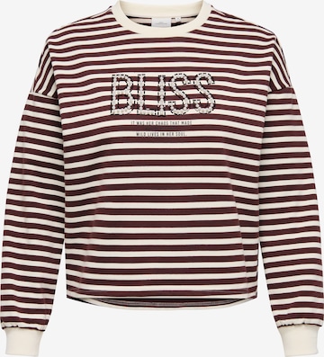 ruda ONLY Carmakoma Megztinis be užsegimo 'CARLIZA': priekis