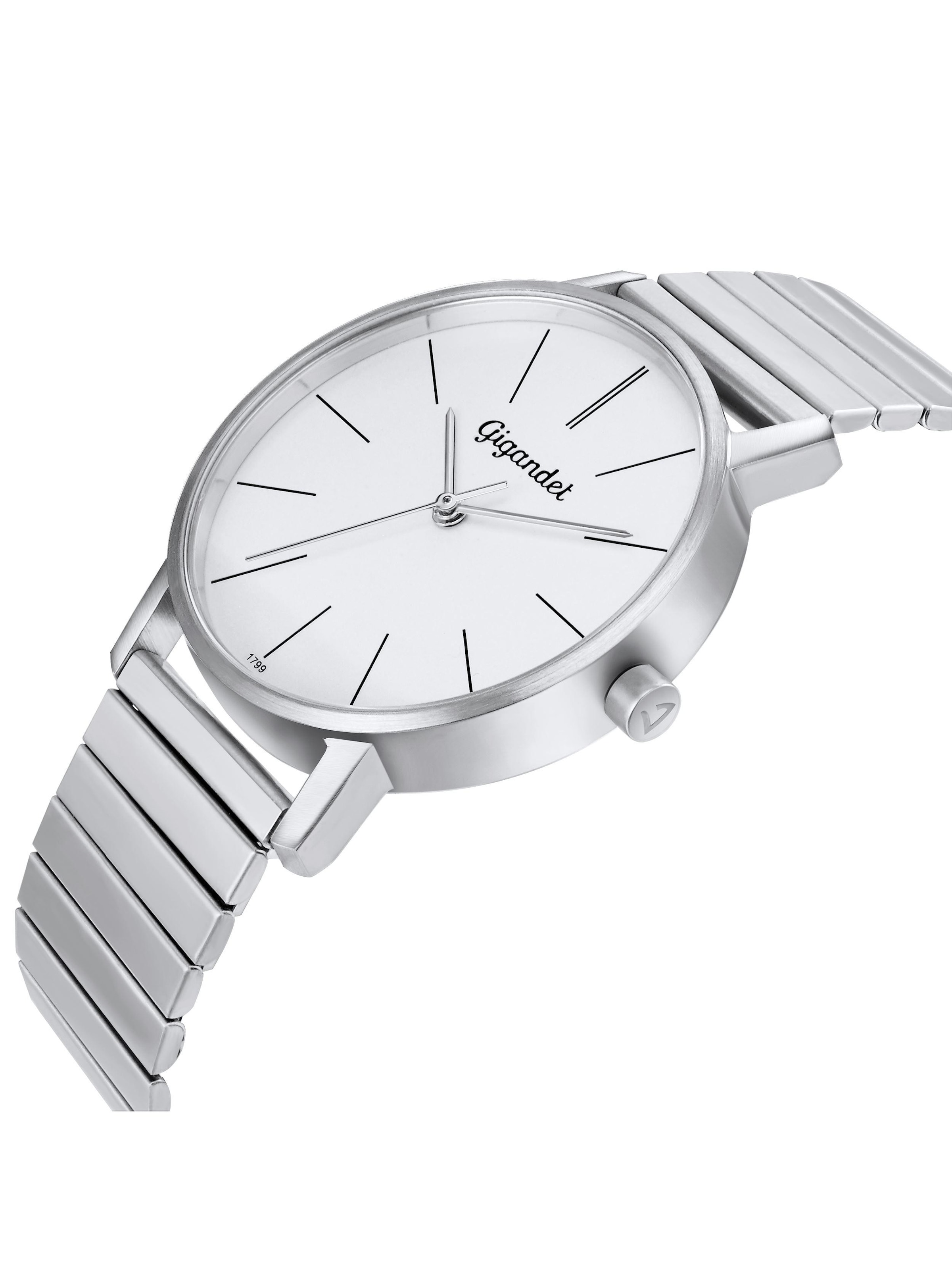 Gigandet Analog Watch 'MINIMALISM' in Silver
