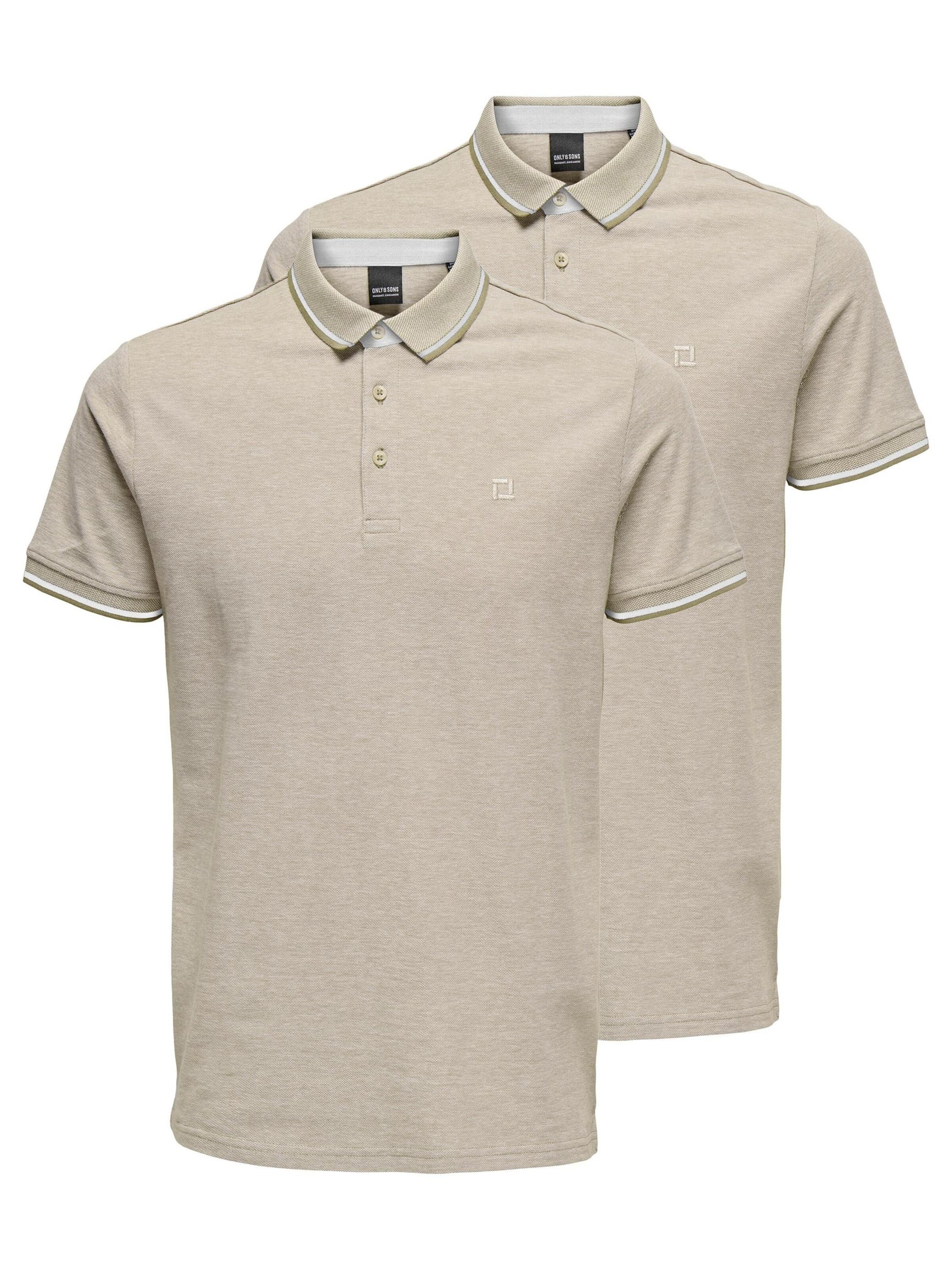Only & Sons Shirt 'Onsefletcher'‌‌‌ in Beige: Vorderseite