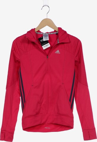 ADIDAS PERFORMANCE Sweatshirt & Zip-Up Hoodie in XXXS-XXS in Pink: front