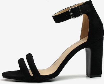 Celena Strap Sandals 'Chelsie' in Black: front