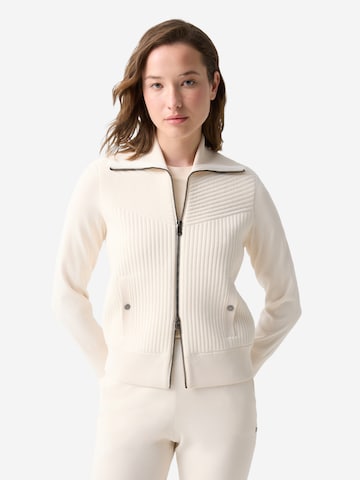 BOGNER Strickjacke 'Jana' in Weiß: Vorderseite
