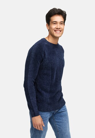 INDICODE JEANS Trui 'INOlio' in Blauw