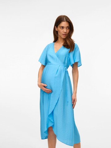 Vero Moda Maternity Kjole 'VMMJOSIE' i blå: forside