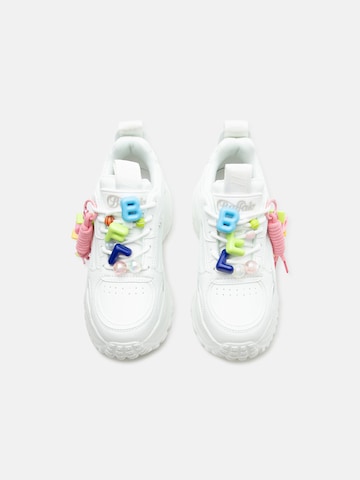 Baskets basses 'TURBO FUN' BUFFALO en blanc