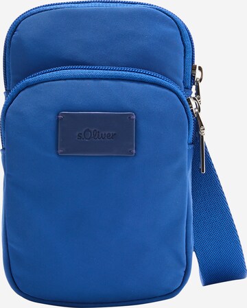 Sac pour appareil photo s.Oliver en bleu : devant