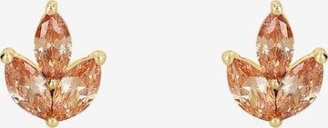 AMOR Earrings 'Amor Paar' in Orange: front