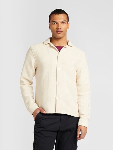 Les Deux Between-Season Jacket 'Jaxon' in Beige: front