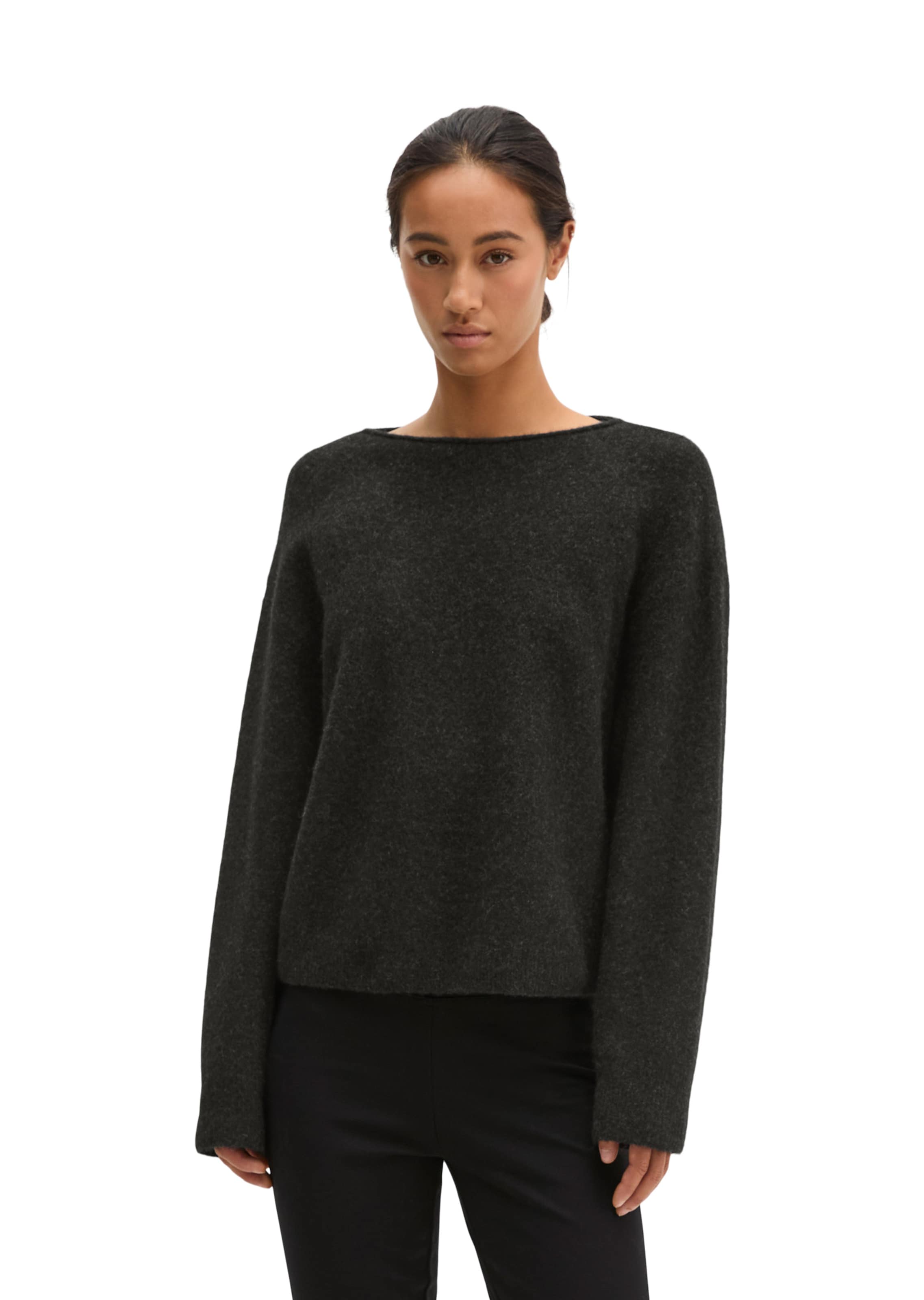 Marc O'Polo Sweater in Grey: front