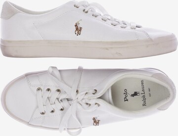 Polo Ralph Lauren Sneakers & Trainers in 43 in White: front
