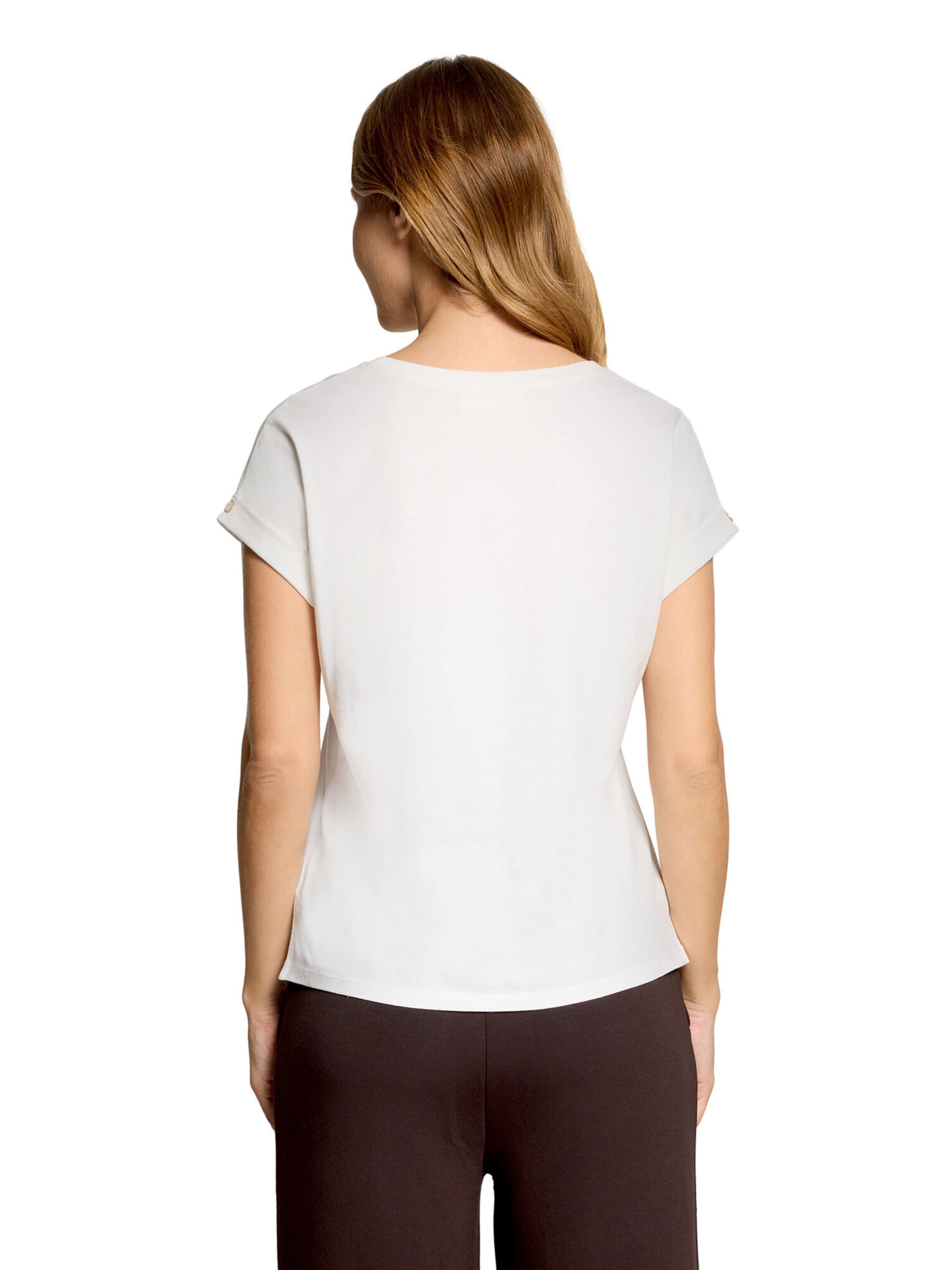 T-shirt Cartoon en blanc