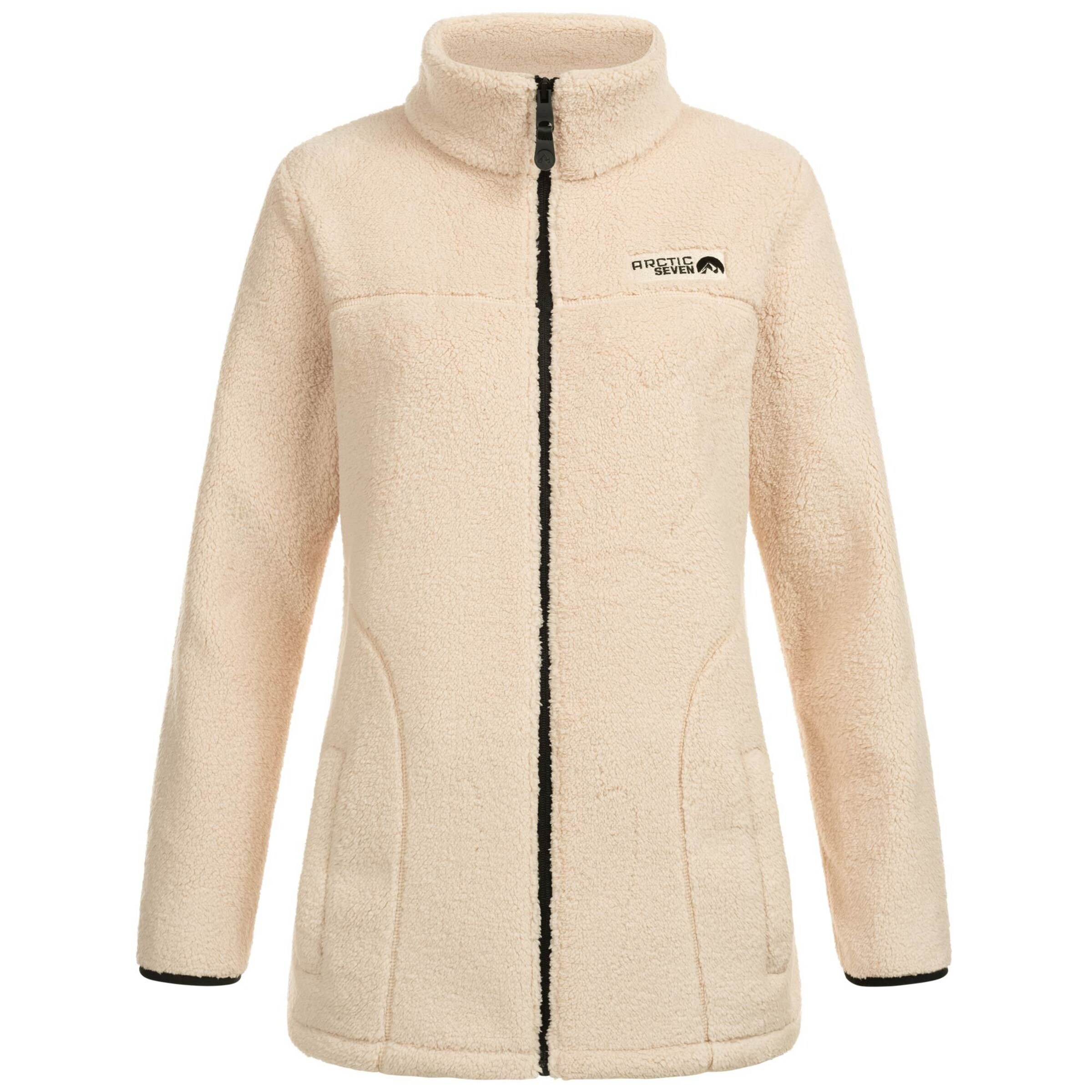 Arctic Seven Fleece jas 'Sherpa' in Beige