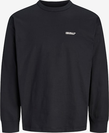 Maglietta 'JORFREDERIKSBERG' di JACK & JONES in nero: frontale