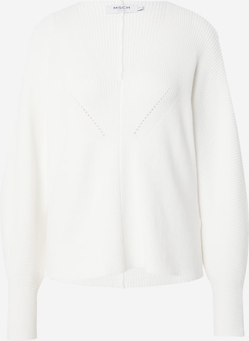 Pull-over 'Acentia' MSCH COPENHAGEN en blanc : devant