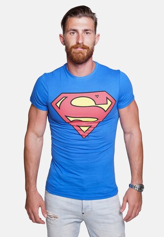 Course Shirt 'Superman' in Blue: front
