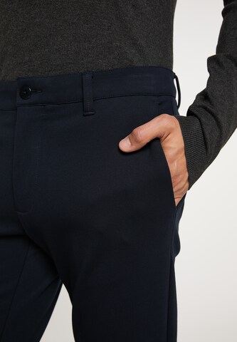 DreiMaster Klassik Slimfit Hose in Blau