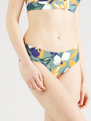 Marc O'Polo Bikini Bottoms 'Floral Power' in Green: front