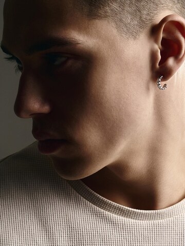 REYTEL - Pendientes 'KETTE' en plata