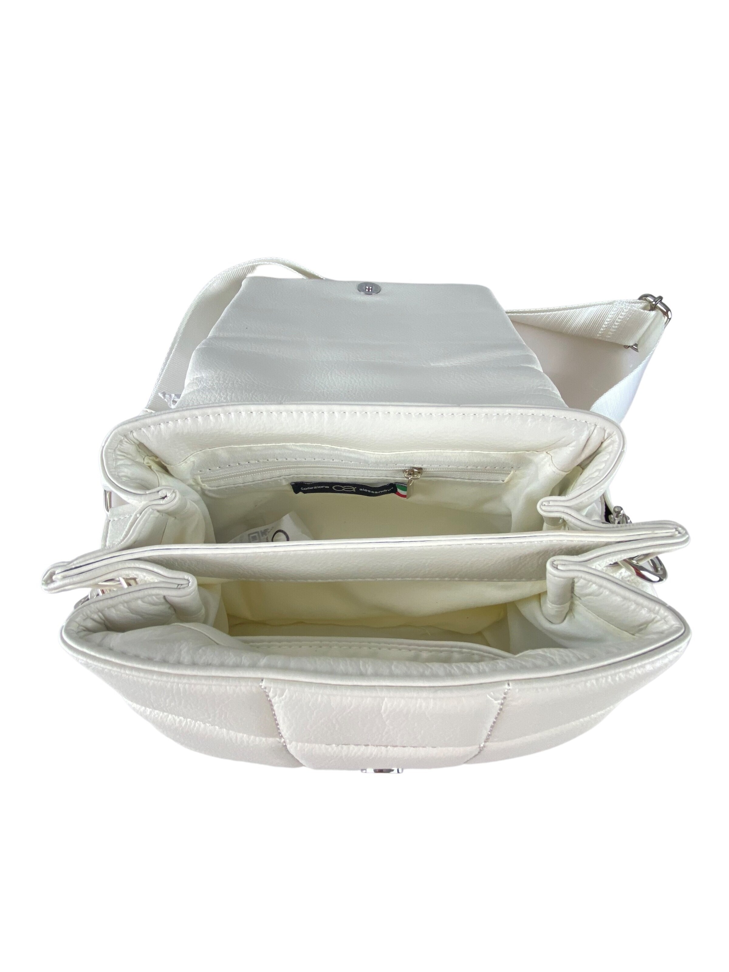 COLLEZIONE ALESSANDRO Crossbody Bag 'Oslo' in Beige