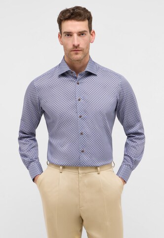 ETERNA Regular fit Business shirt in Purple: front