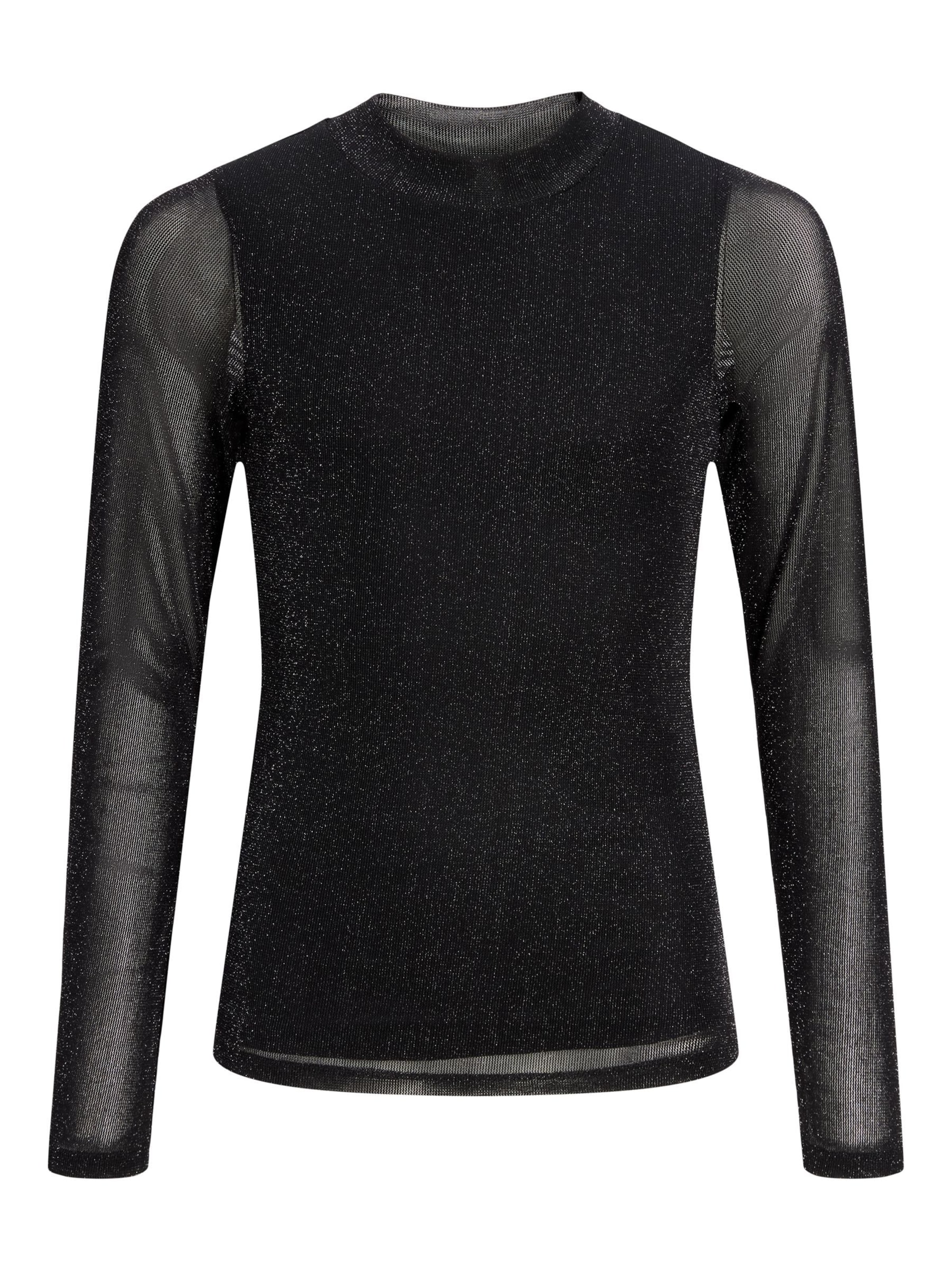 JJXX - Camiseta en negro: frente