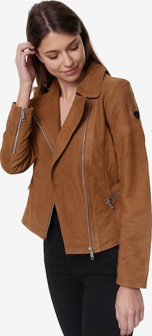 Tazzio Übergangsjacke 'F500' in Beige: Vorderseite