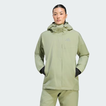 ADIDAS TERREX Sportjas 'Multi' in Groen: voorkant