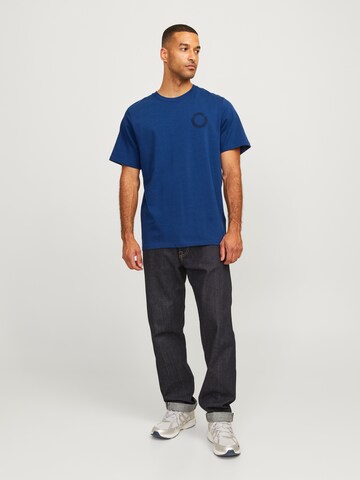 JACK & JONES Bluser & t-shirts 'RDDOliver' i blå